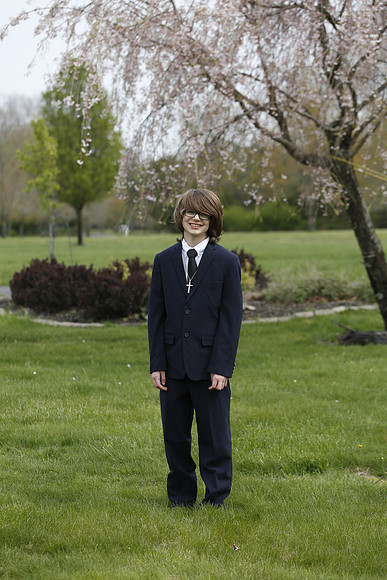2021 First Communion - Hahn Family