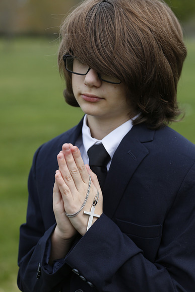2021 First Communion - Hahn Family