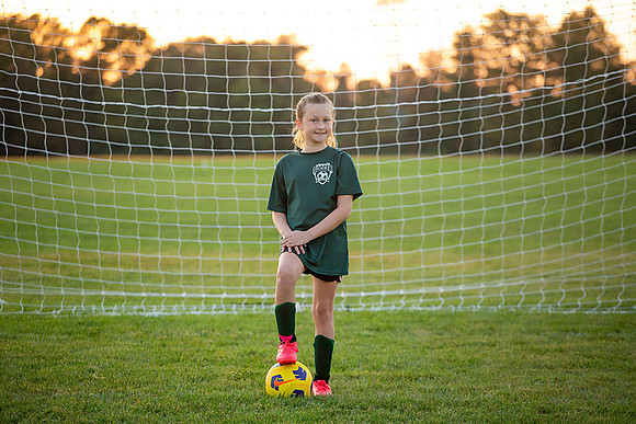 U10 STRA Soccer - Grasshoppers - Alice Portrait