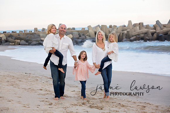 2019 Fall Family Beach Session - Fattell