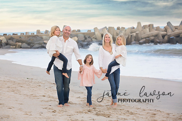 2019 Fall Family Beach Session - Fattell