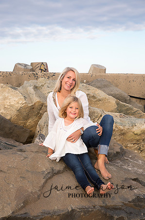 2019 Fall Family Beach Session - Fattell