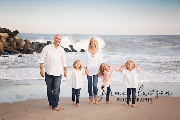 2019 Fall Family Beach Session - Fattell