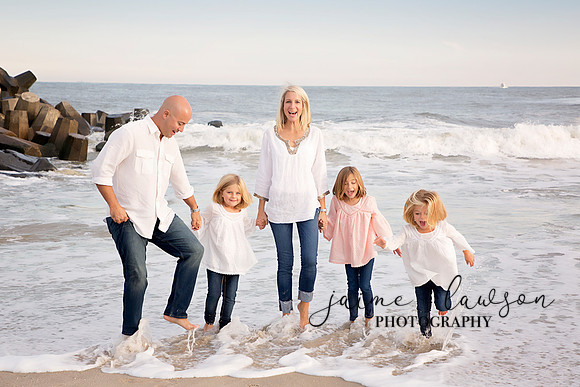 2019 Fall Family Beach Session - Fattell