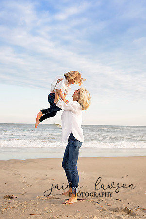 2019 Fall Family Beach Session - Fattell
