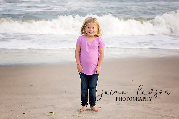 2019 Fall Family Beach Session - Fattell