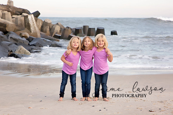 2019 Fall Family Beach Session - Fattell