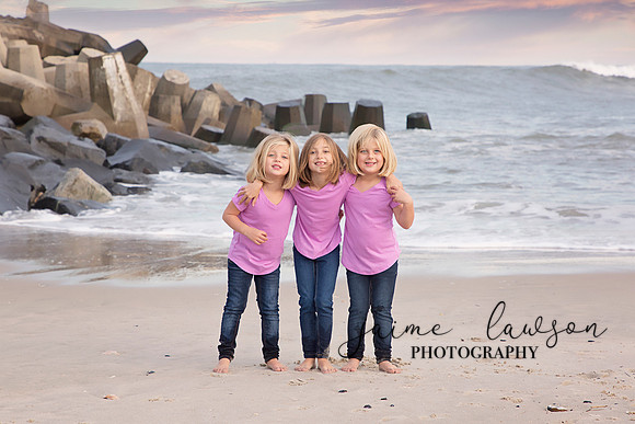 2019 Fall Family Beach Session - Fattell