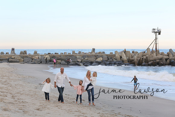 2019 Fall Family Beach Session - Fattell