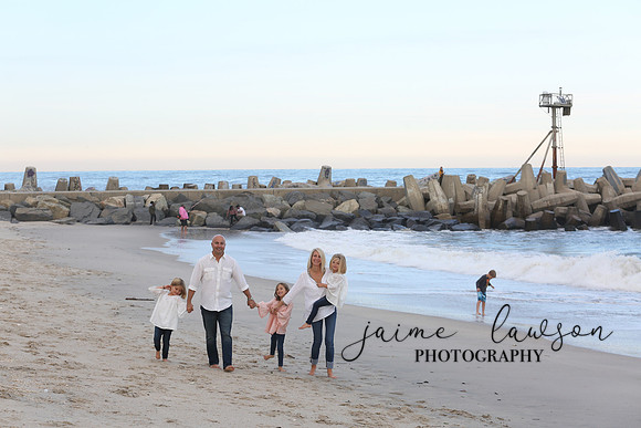 2019 Fall Family Beach Session - Fattell