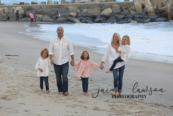 2019 Fall Family Beach Session - Fattell