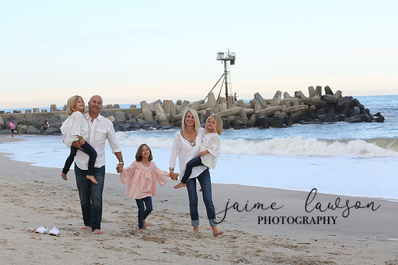 2019 Fall Family Beach Session - Fattell