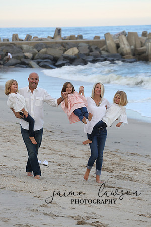 2019 Fall Family Beach Session - Fattell