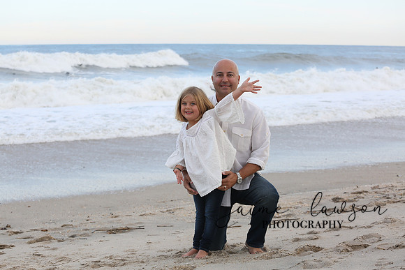2019 Fall Family Beach Session - Fattell