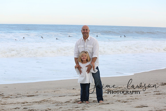 2019 Fall Family Beach Session - Fattell
