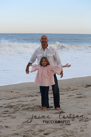 2019 Fall Family Beach Session - Fattell