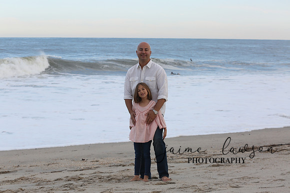 2019 Fall Family Beach Session - Fattell