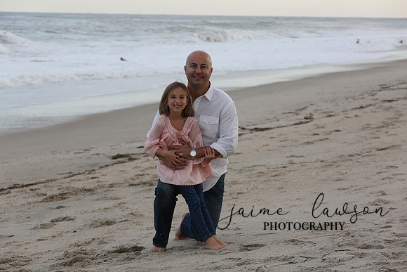 2019 Fall Family Beach Session - Fattell
