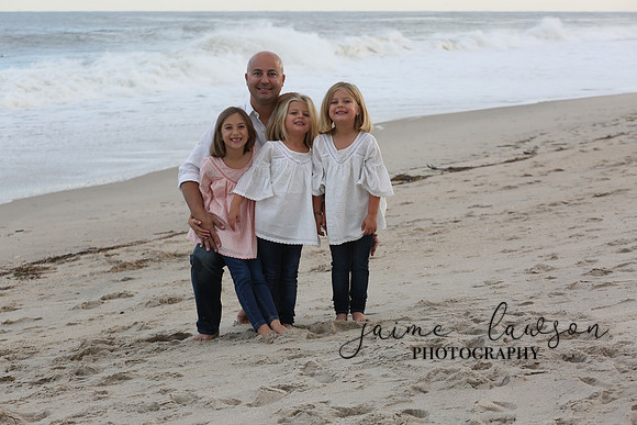 2019 Fall Family Beach Session - Fattell