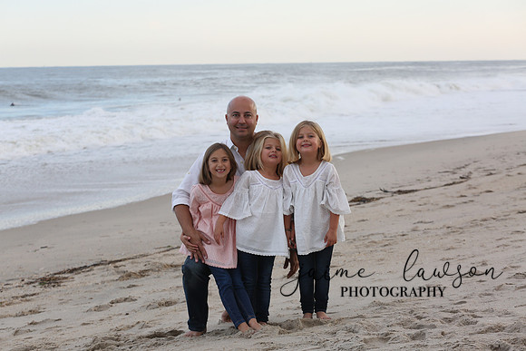 2019 Fall Family Beach Session - Fattell