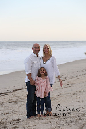 2019 Fall Family Beach Session - Fattell