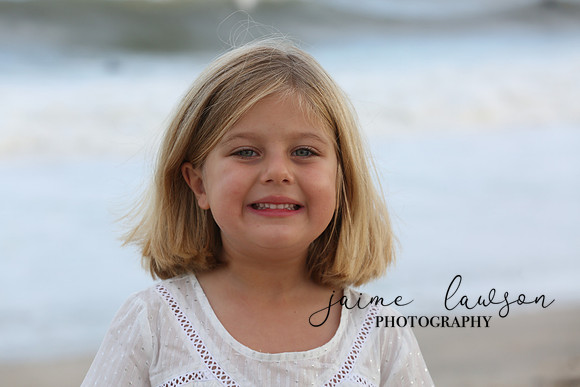 2019 Fall Family Beach Session - Fattell