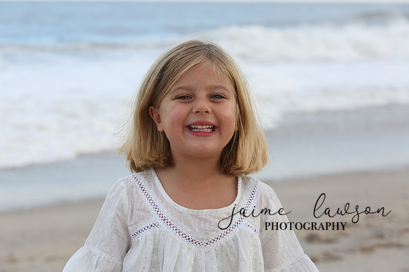 2019 Fall Family Beach Session - Fattell
