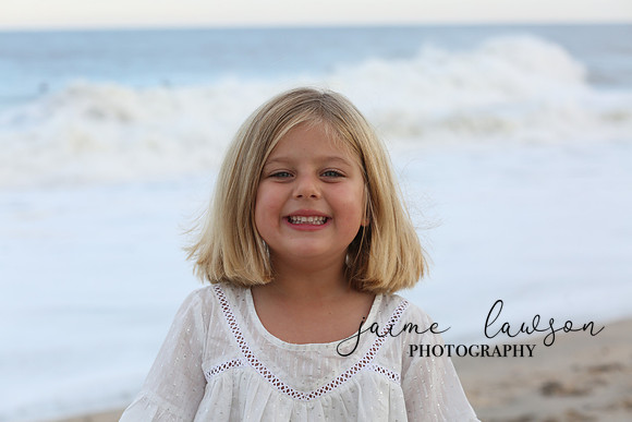 2019 Fall Family Beach Session - Fattell