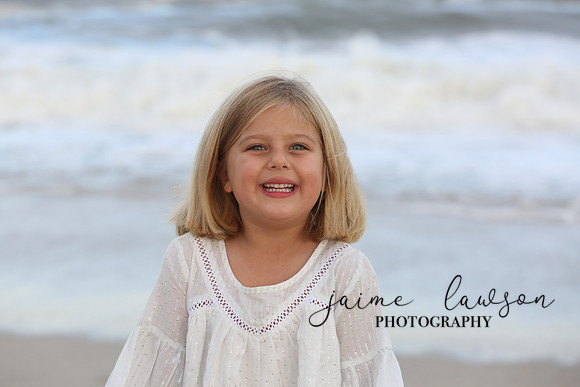 2019 Fall Family Beach Session - Fattell