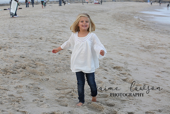 2019 Fall Family Beach Session - Fattell