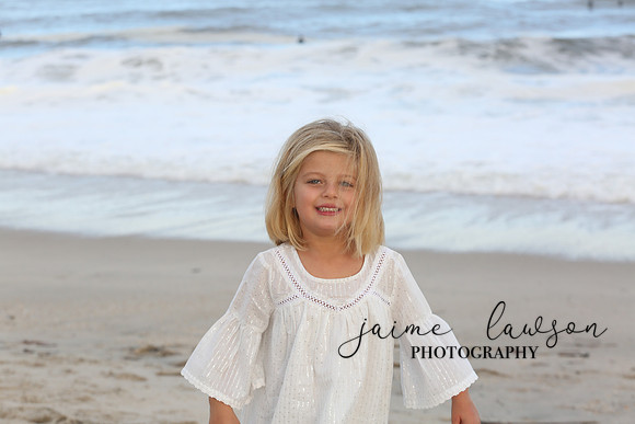 2019 Fall Family Beach Session - Fattell