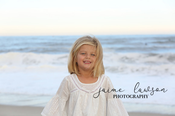 2019 Fall Family Beach Session - Fattell