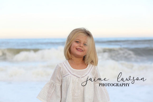 2019 Fall Family Beach Session - Fattell