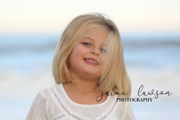 2019 Fall Family Beach Session - Fattell