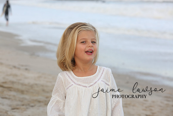 2019 Fall Family Beach Session - Fattell