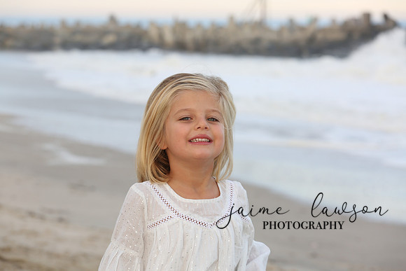 2019 Fall Family Beach Session - Fattell