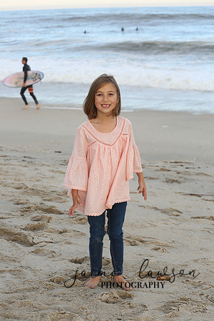 2019 Fall Family Beach Session - Fattell