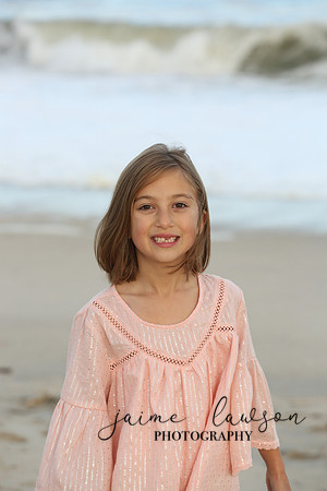 2019 Fall Family Beach Session - Fattell