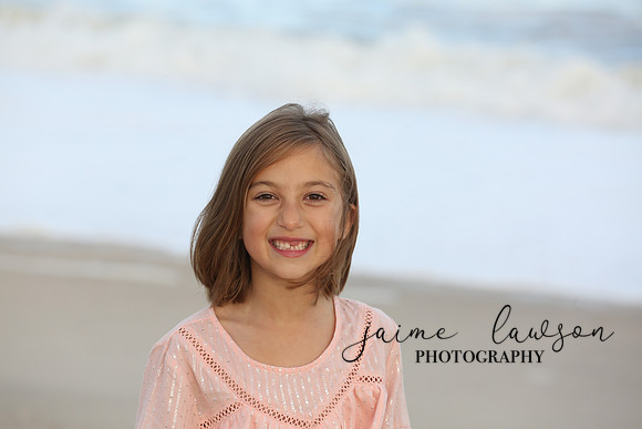 2019 Fall Family Beach Session - Fattell