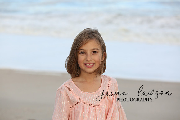 2019 Fall Family Beach Session - Fattell