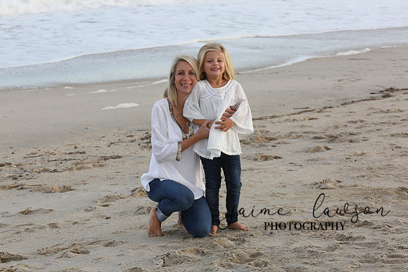 2019 Fall Family Beach Session - Fattell