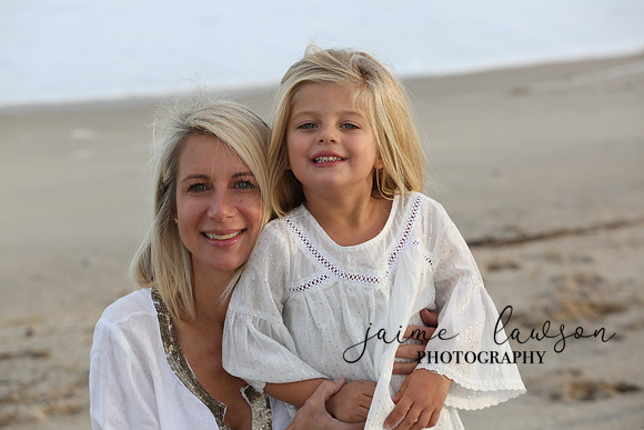 2019 Fall Family Beach Session - Fattell