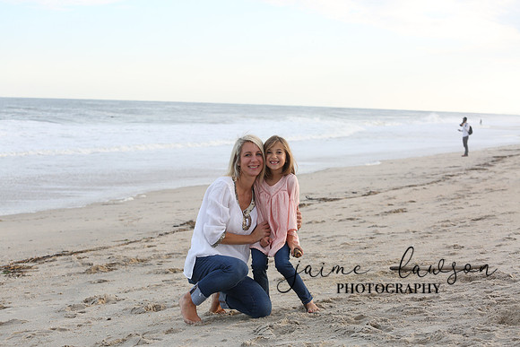 2019 Fall Family Beach Session - Fattell