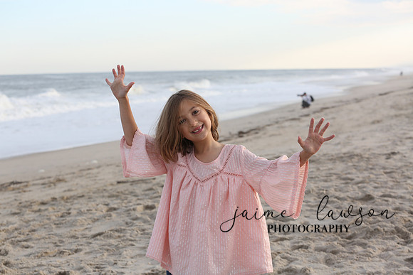 2019 Fall Family Beach Session - Fattell