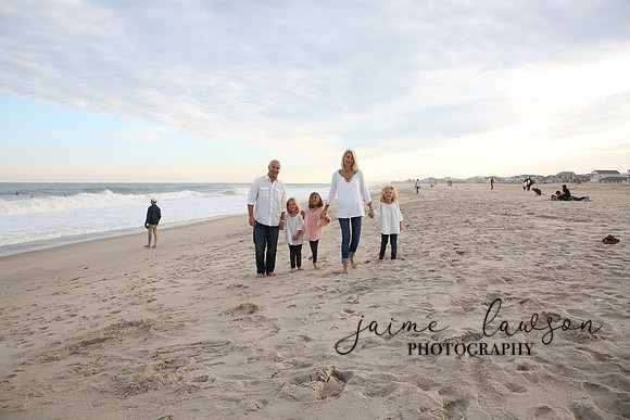 2019 Fall Family Beach Session - Fattell