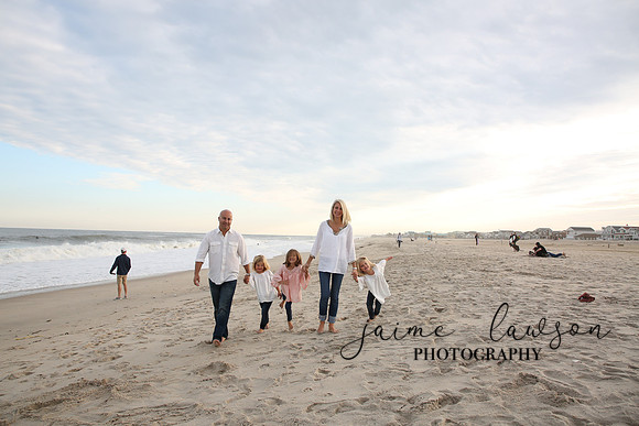 2019 Fall Family Beach Session - Fattell