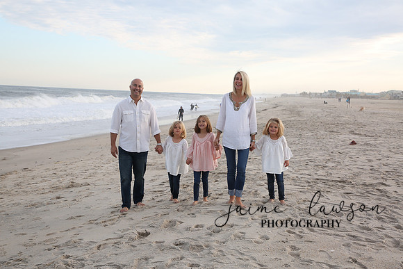 2019 Fall Family Beach Session - Fattell
