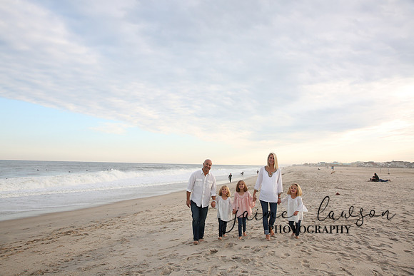 2019 Fall Family Beach Session - Fattell