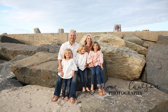 2019 Fall Family Beach Session - Fattell