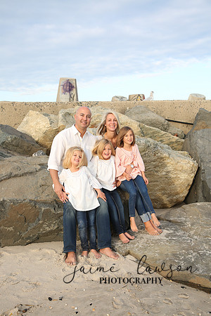 2019 Fall Family Beach Session - Fattell